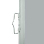 vidaXL Auvent latéral rétractable de patio 600x160 cm gris