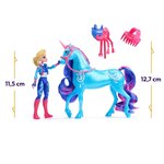 Unicorn Academy Licorne River et poupée mannequin Isabel