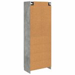 vidaXL Ensemble de Meubles 2 Pièces Gris béton Bois d'ingénierie