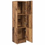 vidaXL Meuble de Rangement Bois ancien 31 5 x 32 x 124 cm