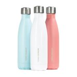 YOKO DESIGN INOX Gourde isotherme Bouteille 500 ml pastel corail