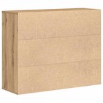 vidaXL Buffet chêne artisanal 88x30x70 cm bois d'ingénierie