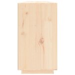 vidaXL Buffet 100x40x75 cm Bois massif de pin