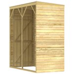 vidaXL Abri de stockage de jardin 100x210x218 cm Bois de pin imprégné