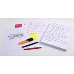 Étui de 100 fiches - bristol quadrillé 5x5 non perforé 210x297mm - Blanc EXACOMPTA