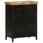 vidaXL Buffet 55x30x71 cm bois massif de manguier