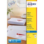 Etui de 975 Etiquettes d'adresse jet d'encre  38 1 x 21 2 mm  blanc x 5 AVERY