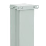 vidaXL Auvent latéral rétractable de patio 117x500 cm Gris