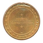 Mini médaille monnaie de paris 2007 - les champs-elysées