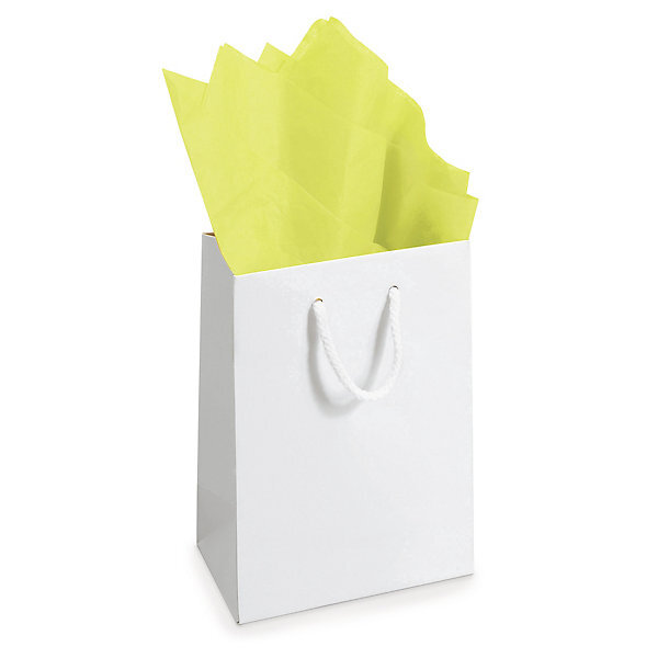 Papier de soie en rame jaune citron 50 x 75 cm (lot de 480)