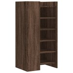 vidaXL Armoire à chaussures chêne marron 52x37 5x100 cm