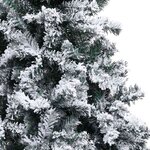 vidaXL Arbre de Noël artificiel pré-éclairé et boules vert 240 cm PVC