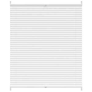 vidaXL Store plissé 110x100 cm Blanc