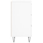 vidaXL Buffet blanc 40x35x70 cm bois d’ingénierie