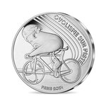Monnaie de 10€ en argent - Mascotte - Jeux Olympiques 2024  Cyclisme sur piste - Millésime 2023