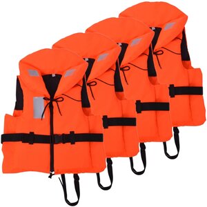 vidaXL Aide à la flottabilité 4 Pièces 100 N 60-70 kg