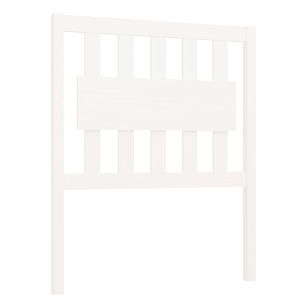 vidaXL Tête de lit blanc 80 5x4x100 cm bois massif de pin