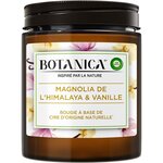 Bougie Botanica Parfumée Cire d'Origine Naturelle Magnolia & Vanille 205g AIR WICK