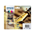 Epson multipack t1626 - stylo plume - noir  cyan  magenta  jaune