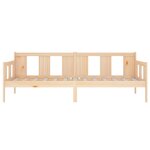 vidaXL Lit de jour Bois massif de pin 90x190 cm