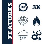 Stylo bille POCKET corps chromé brossé avec clip FISHER SPACE PEN