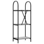 vidaXL Étagère Sonoma gris 40 x 30 x 109 cm Bois d'ingénierie