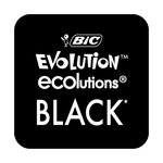 Crayon papier graphite Hexagonal ECO EVOLUTION Black HB BIC