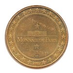 Mini médaille monnaie de paris 2007 - abbaye de cluny