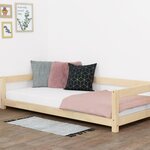 Lit Montessori enfant STUDY 90 x 160 naturel