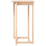 vidaXL Ensemble de bar 3 Pièces Bois de pin massif