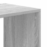 vidaXL Bibliothèque sonoma gris 66x31x112 cm bois d'ingénierie