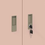 vidaXL Armoire de rangement Rose 90 x 40 x 70 cm Acier