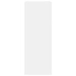 vidaXL Armoire à chaussures blanc 52x37 5x100 cm bois d'ingénierie