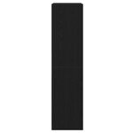 vidaXL Armoire Chêne noir 50 x 50 x 200 cm Bois d'ingénierie