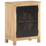 vidaXL Buffet 60x35x75 cm Bois de manguier massif