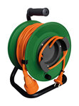 Enrouleur de jardin étanche IP44 sans terre HO5VV-F 2x1,5 mm² 35m - Zenitech