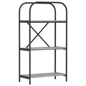 vidaXL Étagère Gris Sonoma 60 x 30 x 109 cm Bois d'ingénierie