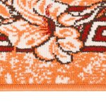 Vidaxl tapis bcf terre cuite 80x400 cm