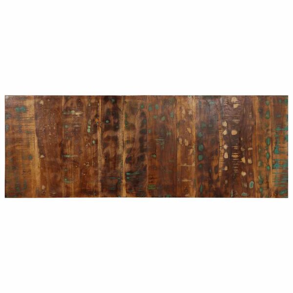vidaXL Tête de lit multicolore 140 cm bois massif récupération