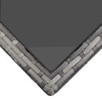vidaXL Ensemble à manger d'extérieur 5Pièces coussins Résine tressée Gris