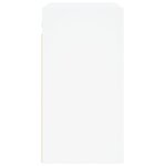 vidaXL Armoire murale blanc 60x31x60 cm bois d'ingénierie