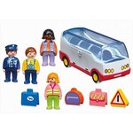 PLAYMOBIL 6773 - PLAYMOBIL 1.2.3 - Autocar De Voyage