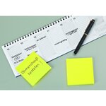 Lot de 3 Notes repositionnables  38 x 51 mm  jaune POST-IT