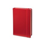 Carnet de note emboité 10x15cm 224 pages petits carreaux rouge QUOVADIS