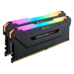 CORSAIR Mémoire PC DDR4 - VENGEANCE RGB PRO 16GB (2x8GB) - 3600MHz - CAS 18 - Kit Dual Channel (CMW16GX4M2D3600C18)