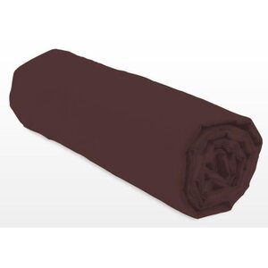 Drap-housse 140 x 190+25 cm - Marron