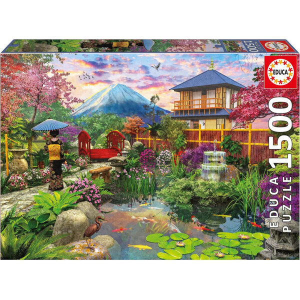 Puzzle - Le jardin japonais - 1500 pièces - 85x60cm - Dès 14 ans - Educa