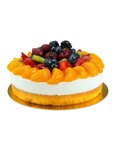 (lot  de 100) rond pâtissier or épais diamètre 16cm