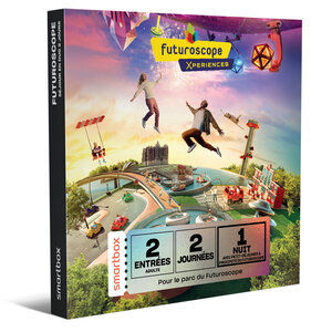 SMARTBOX - Coffret Cadeau Futuroscope - Séjour de 2 jours pour 2 adultes - Séjour
