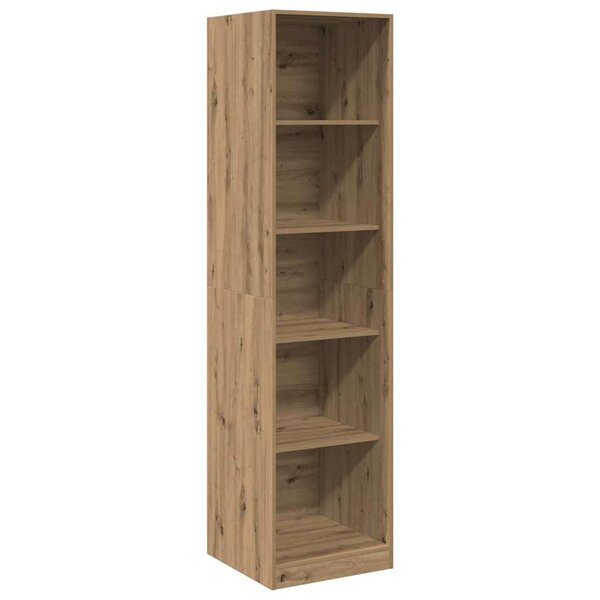 vidaXL Garde-robe chêne artisanal 50x50x200 cm bois d'ingénierie